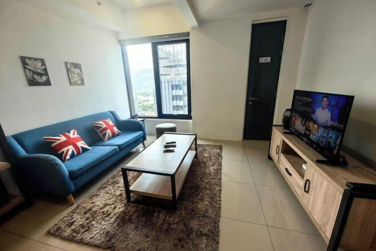 Living area 4, Tropicana 218 With Sea View by LS Staycation, Pulau Penang