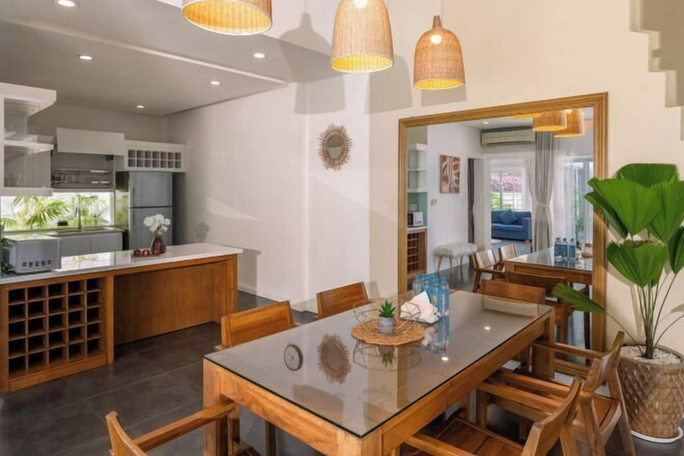 Dining, Serene 4BR Villa w/ Private Pool & Near the Beach, Da Nang