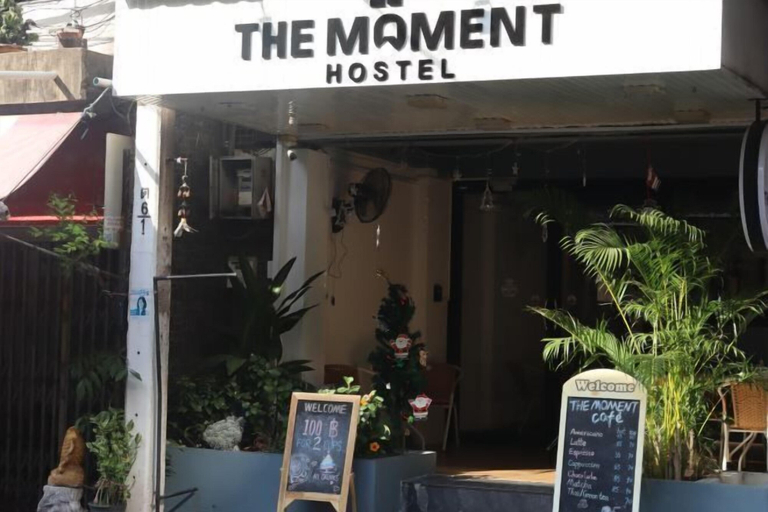 Exterior detail, The Moment hostel, Bang Rak