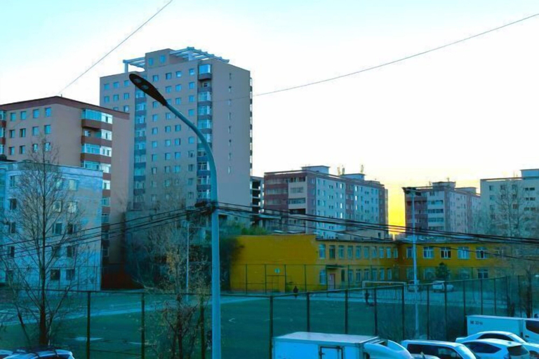 Interior 4, Apartment 44, spacious living area, separate kitchen & 1 bedroom, Ulan Bator