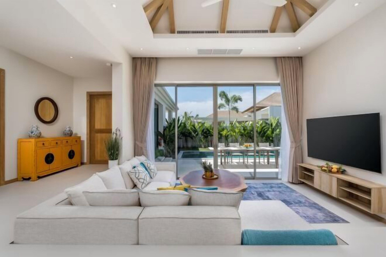 Living area 4, Two Flamingo Villa 2, Pulau Phuket