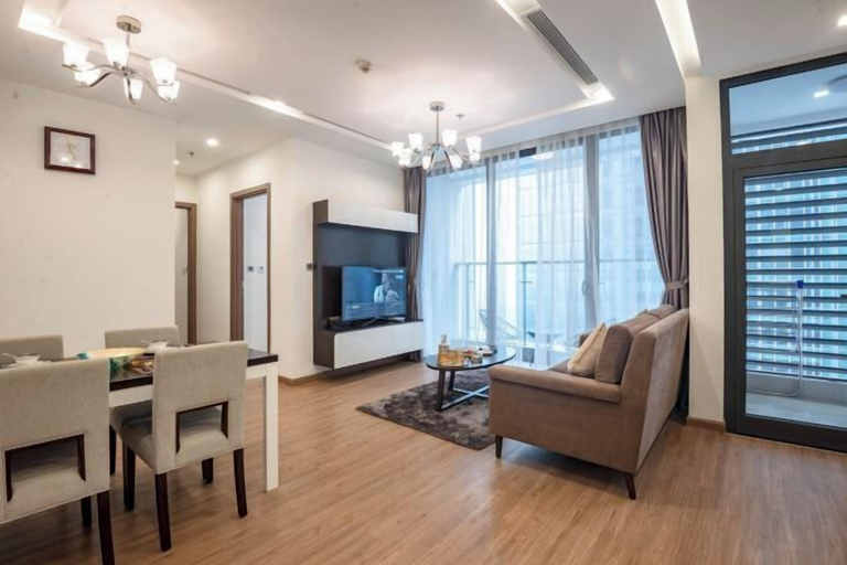 Living area 3, Suites Housing Vinhomes Metropolis Hanoi, Ba Đình