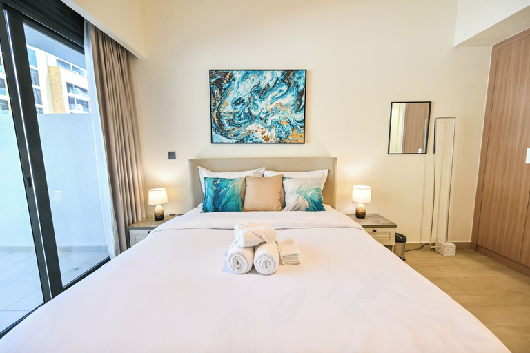 Living area 3, Luxury Studio in Azizi Riviera, Dubai