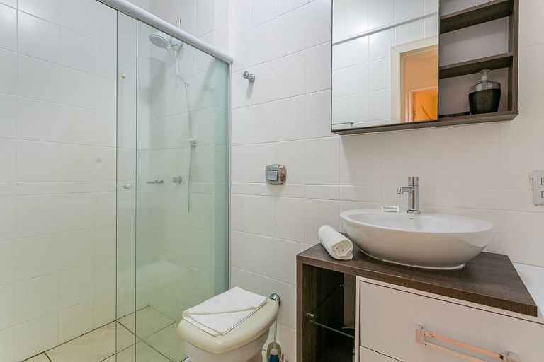 Bathroom, Apartment 110m From Ingleses Beach Eve0104, Florianopolis