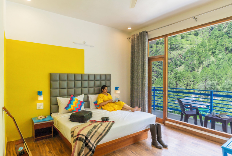 Room 2, goSTOPS PLUS Kasol Manikaran Road, Bar and Hostel, Kullu