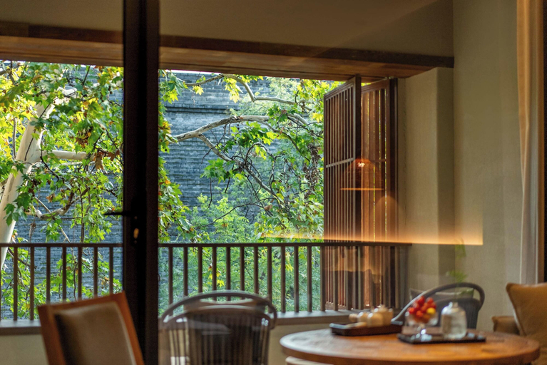 View from room 3, YUANLI HOTEL, Xi'an