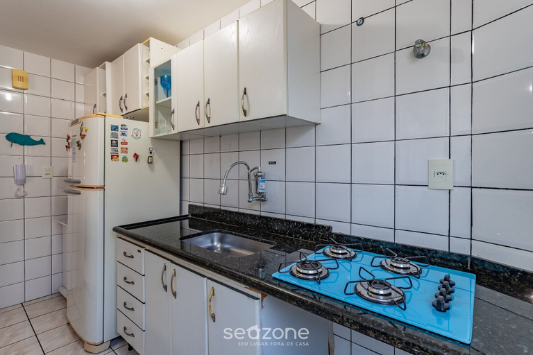 Private kitchen 5, Apt sea View 160m From Padres Beach Eci0201, Guarapari