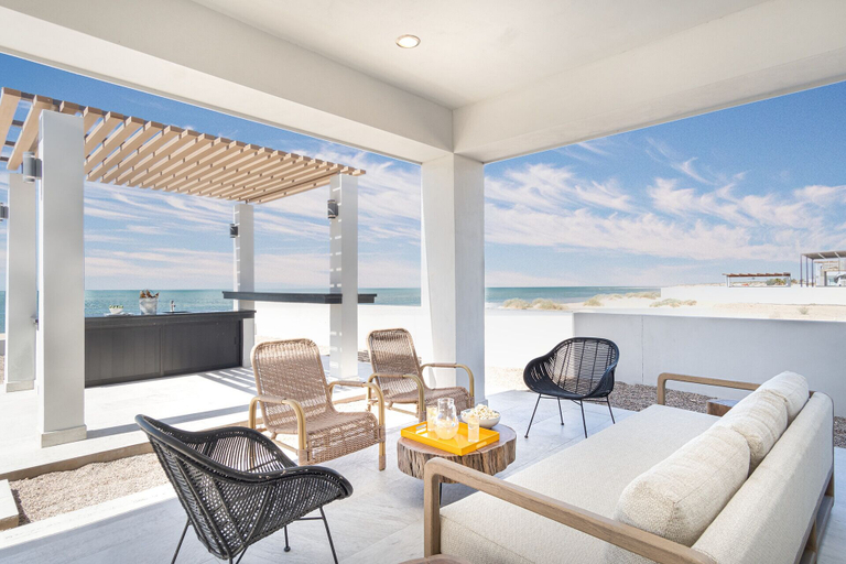 Terrace/patio 3, 4 BR Luxurious Oceanfront Casa Estrella in Islas del Mar, Puerto Peñasco