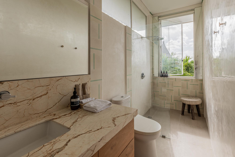 Bathroom 3, BI Design House : Serene 5BR Canggu Villa Facing the Rice Fields, Badung