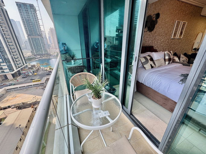 Balcony, Cosmos Living Majestic Studio GCV2, Dubai