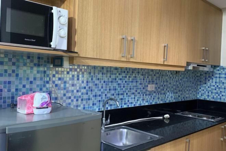 Private kitchen, MOA Shell Residence tower A Kai’STAYCATION, Pasay City