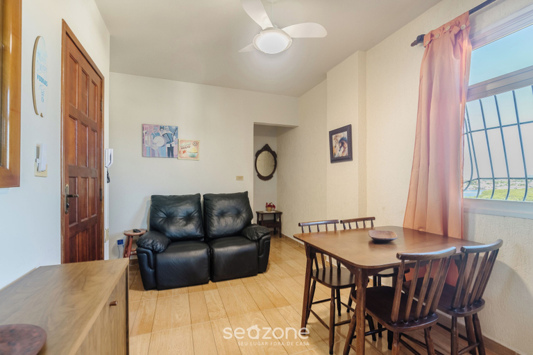 Living area, Apt in Muquicaba w/ View of Small Beach Epm0803, Guarapari