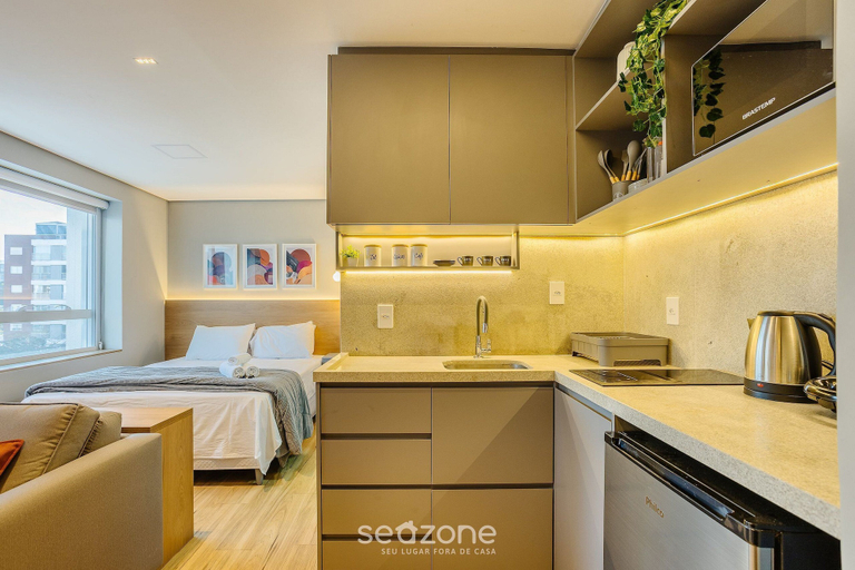 Room 2, Apt w/ Balcony Mins From Subway Fdk0074, São Paulo