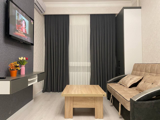Living area, Apartments Tashkent city Gardens E8, Tashkent City