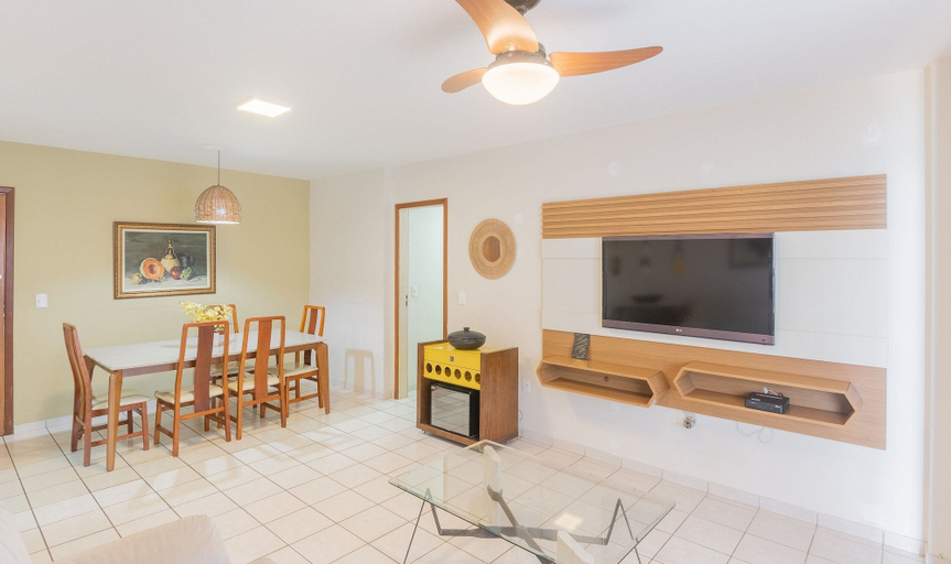 Living area 3, Apartment in a Condominium on the Sand - Efe0803, Guarapari