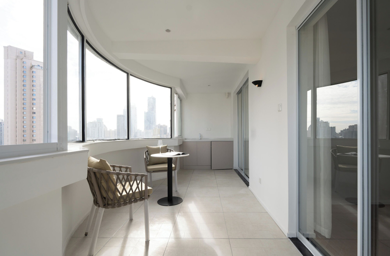Balcony view 5, Book and Bed - Xujiahui, Shanghai