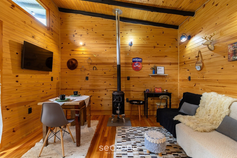 Living area 4, Cabin in the Avencal Waterfall Valley Cua001, Urubici