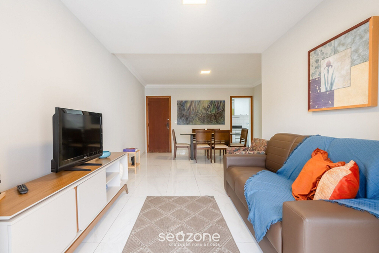 Living area, 3 Bedroom Apartment 190m From the Beach Epp0602, Guarapari