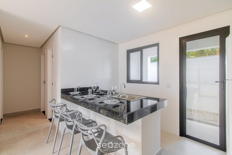 Private kitchen 2, Apartments With Swimming Pool 700m From Taperapuan Beach Nvm0009, Porto Seguro