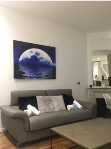 Living area 3, Charming apt - 1br/4p - Trocadero/eiffel Tower, Paris