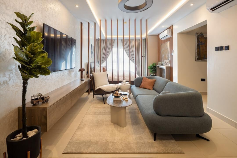 Living area 5, Belfast studio-Blue Waters Property., Accra