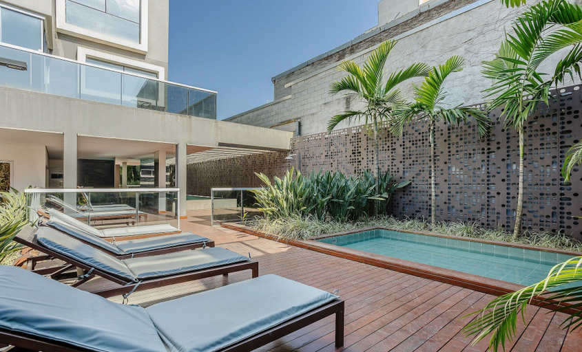 Property grounds, Apt w/ Balcony Mins From Subway Fdk0074, São Paulo