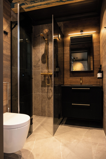 Bathroom 3, Bokhandel'n Gjestehus, Vågå