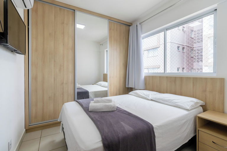 Room 2, 3 Quartos no Evian Thermas Residence - Etha604, Caldas Novas