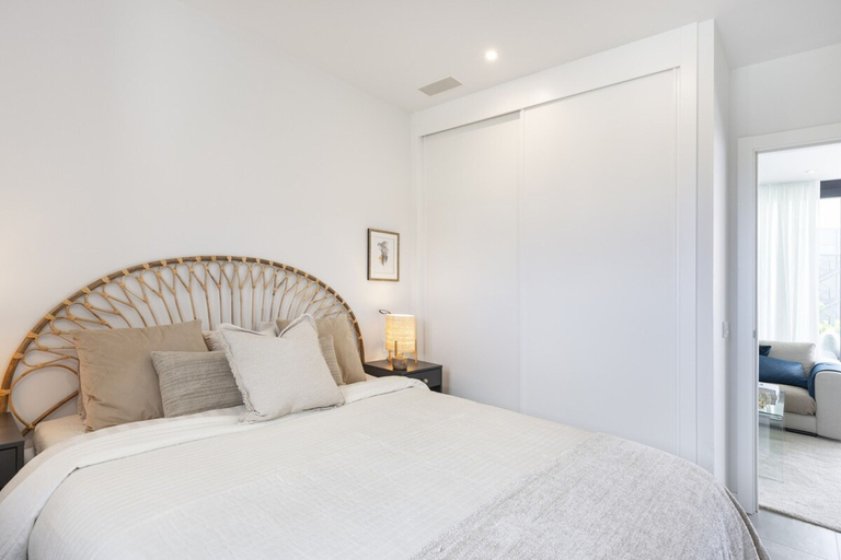 Bedroom 3, Luxury Apartment With Garden in Higueron, Málaga