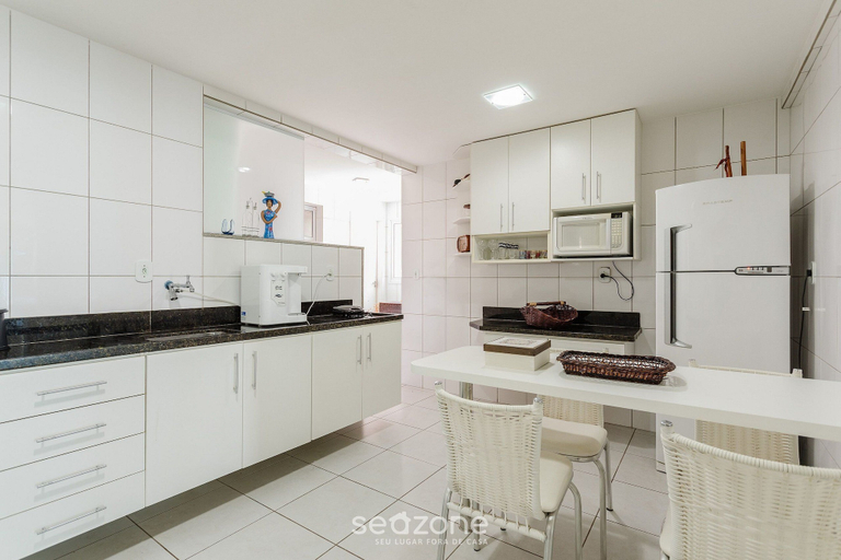 Private kitchen, Apto c/ 3Q a 150m da Praia do Morro TML501, Guarapari
