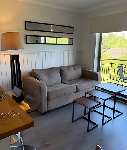 Living area 4, Lindo y Cómodo Departmento en Pucon, Cautín