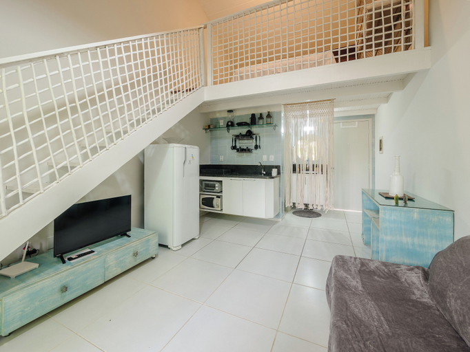 Private kitchen, Apt Just Steps From the Beach and Tamar Project CVI, Mata de São João