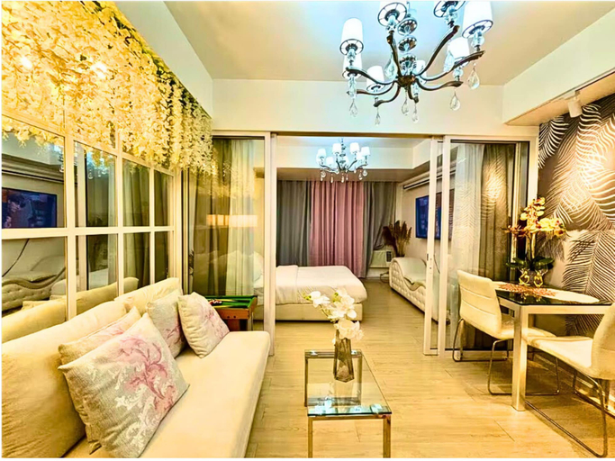 Living area 2, Value Yourself Luxury Beach Near Airport, Parañaque