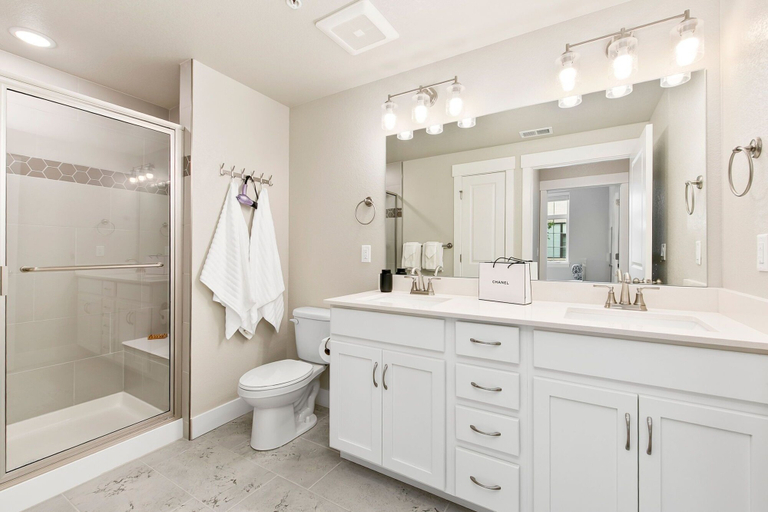 Bathroom, Northfield Old Town Flat Attached Garage w/ EV, Larimer