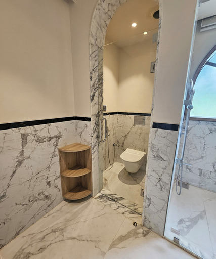 Bathroom 4, M Farm Resort, Rajkot