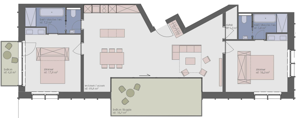 Room 4, The View, Maloja