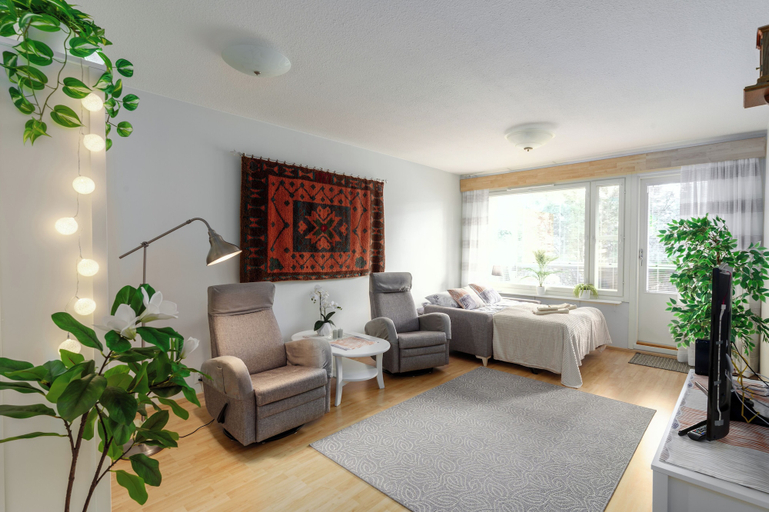 Living area 4, Spacious Apt in Rovaniemi City Centre, Lapland