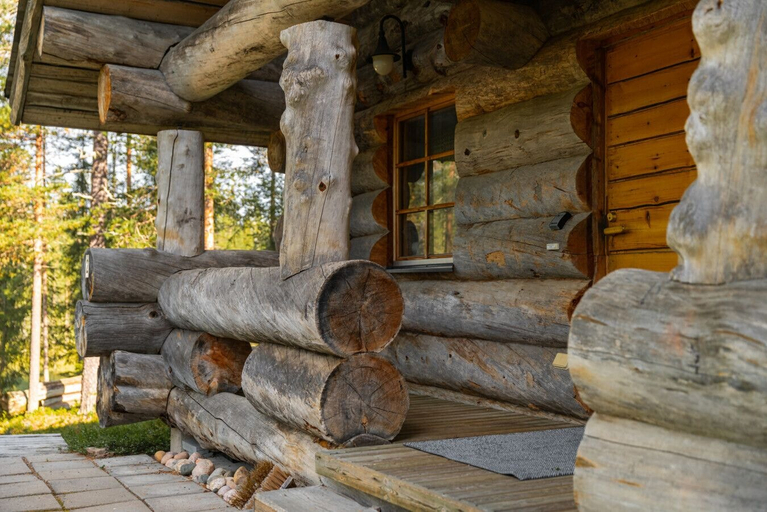 Terrace/patio 4, Villa Rukatörmä - Comfy Cabin Retreat in Ruka, Northern Ostrobothnia