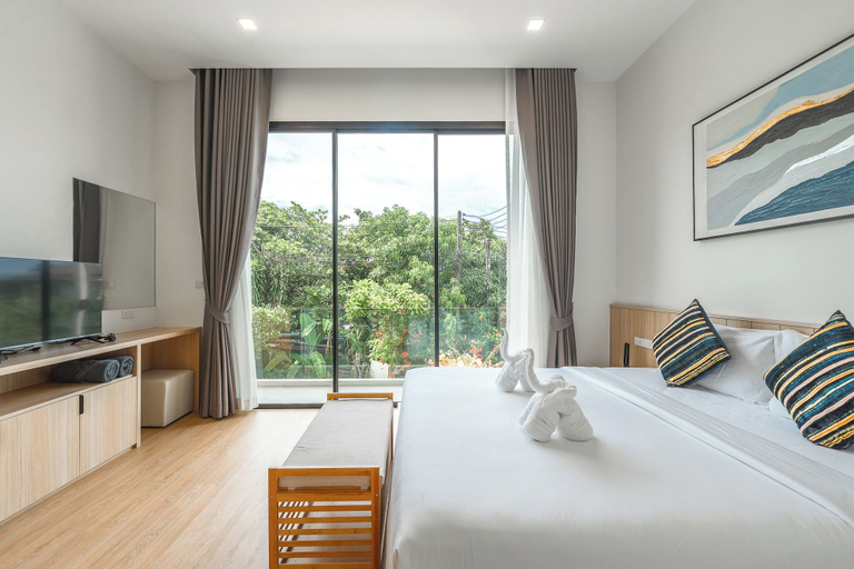 Room 4, New 3BR with Pool Near Beach V190, Phuket Island