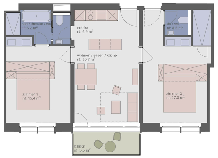 Room 3, The View, Maloja