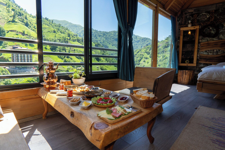 Breakfast meal, Cuneli Dağ Evi, Ardeşen
