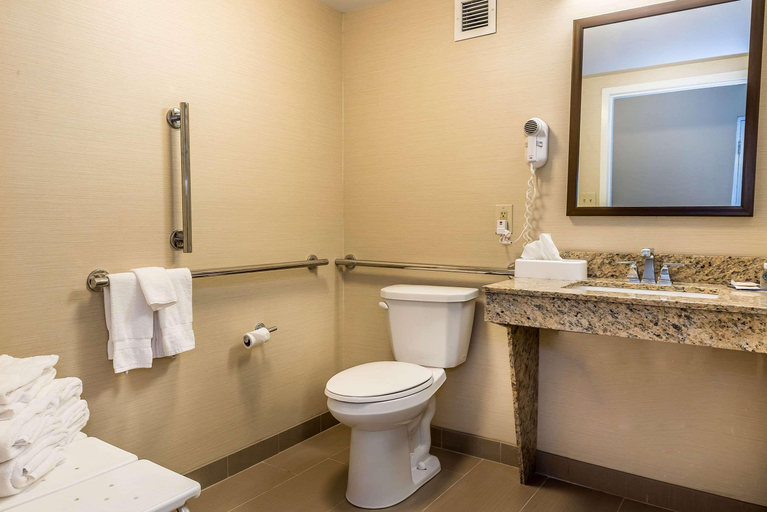 Bathroom 4, Comfort Inn & Suites Piqua-Near Troy-I75, Troy