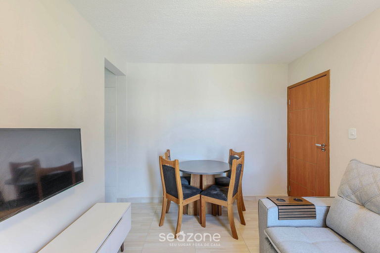 Living area, Comfortable Apartment in Ilheus Rsj0202, Ilhéus