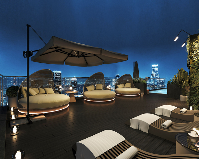 Rooftop pool 3, L'Heritage Premium Hanoi Central, Hoàn Kiếm