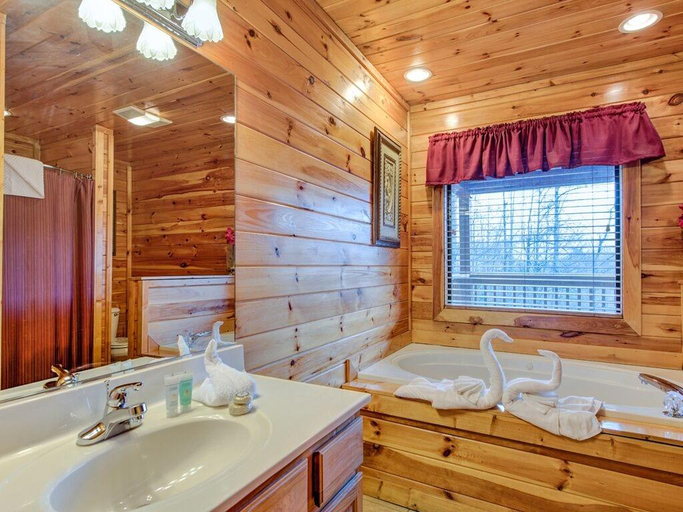 Bathroom 3, Apple Bear Lodge, Sevier