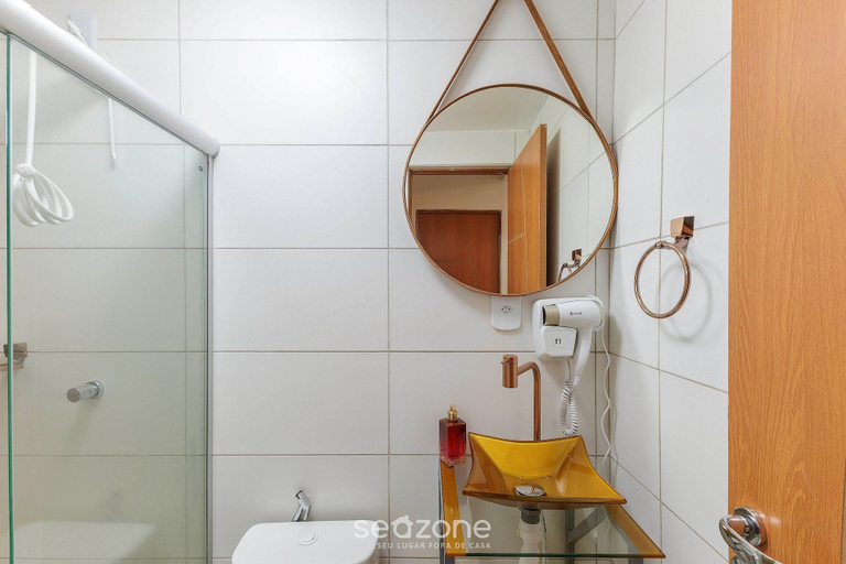 Bathroom 3, Comfortable Apartment in Ilheus Rsj0202, Ilhéus
