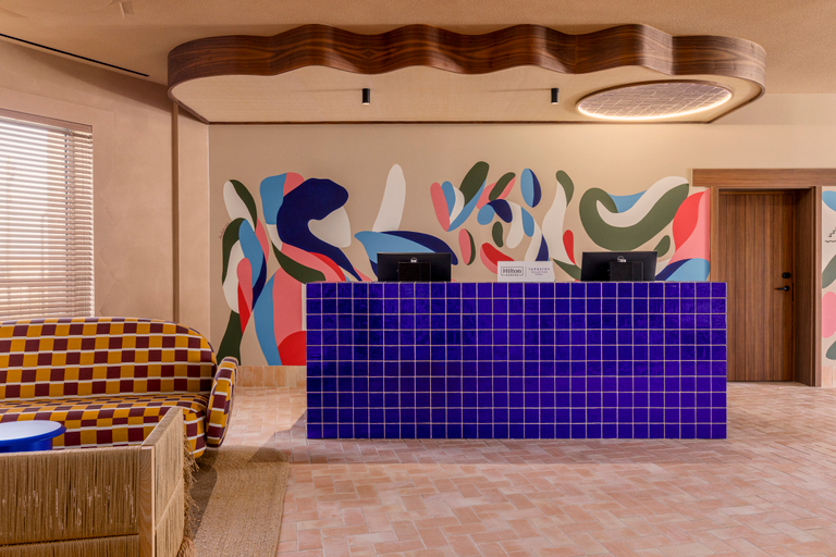 Public Area 4, Amarello Hotel Praia Santo Andre, Tapestry, Santiago do Cacém