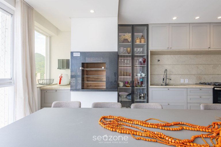 Dining, 3-suite apt 280m From sea in Itapema Vga1002, Itapema