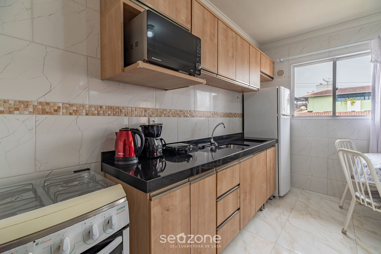 Private kitchen, 2BR Apt 260m From Canto Beach Itapema Rtl0302, Itapema
