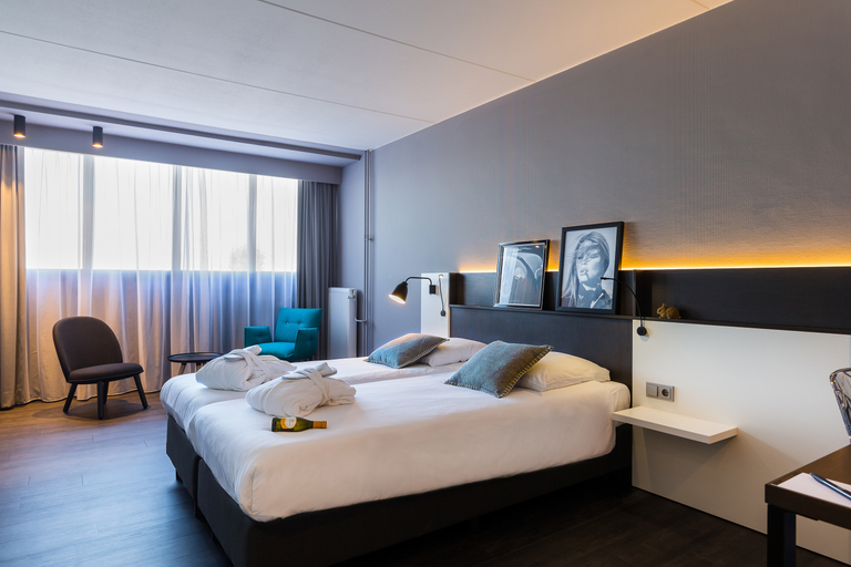 Bedroom 3, Hotel Postillion Amersfoort Veluwemeer